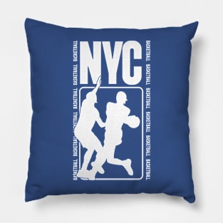 NYC Basketball Pillow