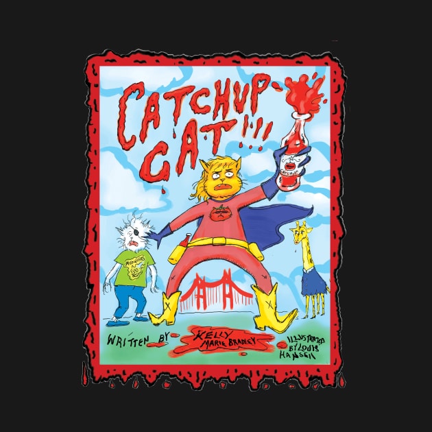 Catchup Cat 2 by Groovy Ghoul