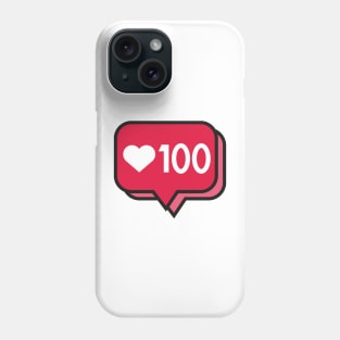 Like notification sticker Phone Case