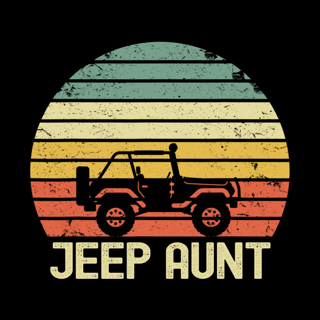 Jeep Aunt Vintage Jeep by Oska Like