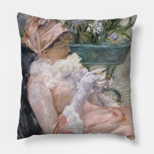 The Cup of Tea by Mary Cassatt Pillow