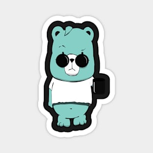 Funny little bear Magnet