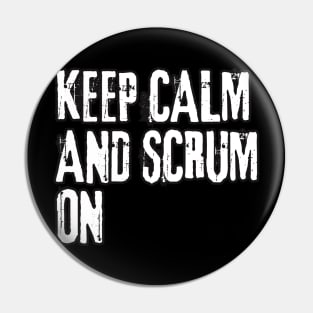 Scrum-tastic: Memes Galore Sticker and T-Shirt Collection Pin