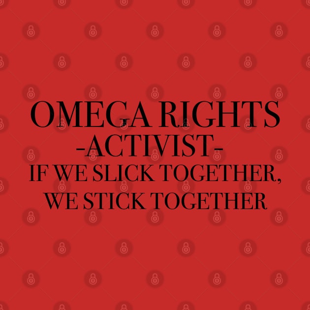 Omega rights activist by LittleBlueArt