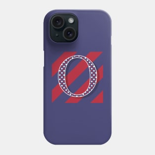 Old Glory Letter O Phone Case