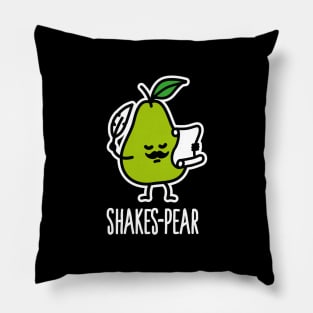 Shakes-Pear, Shakespeare funny pear puns poet English literature Pillow