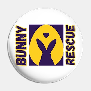 Bunny rescue Pin