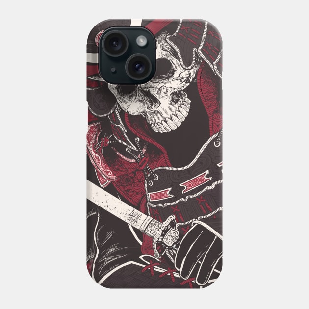 Victorian samurai tinta Phone Case by Franco Luna