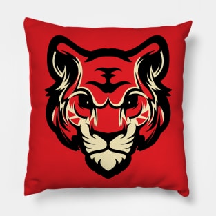 Red Tiger Pillow