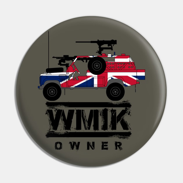 Land Rover with WMIK Pin by Mindwisp