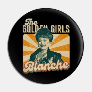 Retro Blanche Devereaux Pin