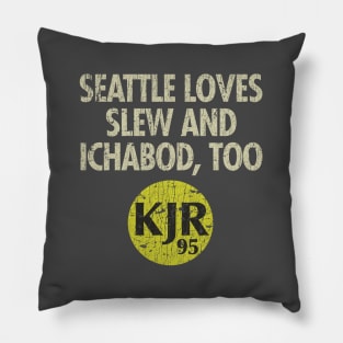 KJR 95 Seattle Radio Pillow