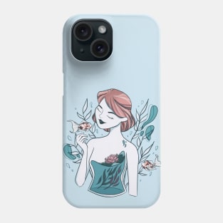 half full/half empty Phone Case