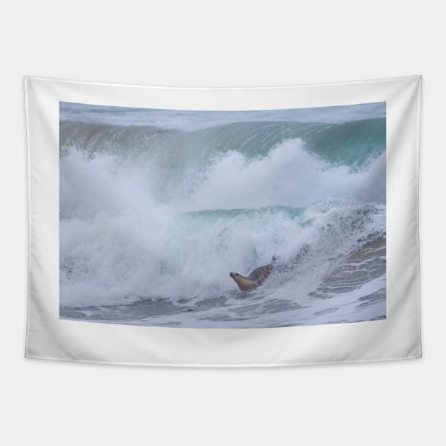 Surfs Up Tapestry by Withns