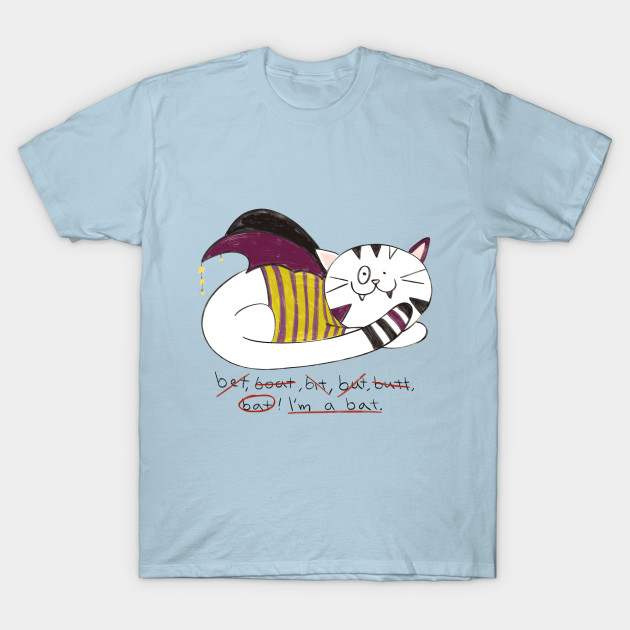Bat Cat Vampire T Shirt Teepublic
