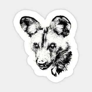 African Wild Dog | African Wildlife Magnet