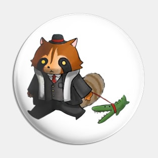 Resident Evil: Resistance - Fancy Mr. Raccoon Pin