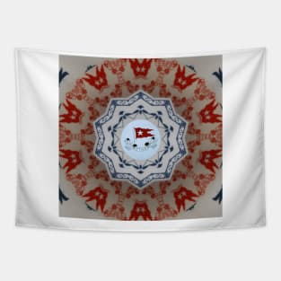 White Star Line Mandala Tapestry