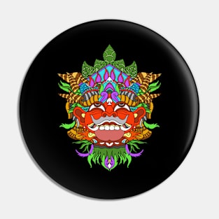 traditional mask Pin