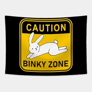 Caution Binky Zone Tapestry