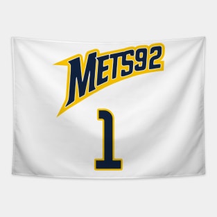 Victor Wembanyama METS92 Jersey (Front/Back) Tapestry