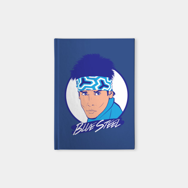 Derek Zoolander Blue Steel Zoolander Notebook Teepublic