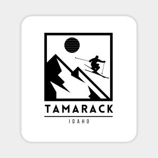 Tamarack Idaho United States Ski Magnet