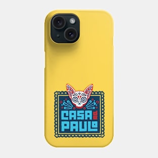 Casa de Paulo Main Logo on Yellow Phone Case