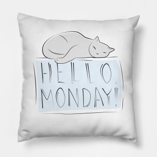 Have a nice monday, Cat Pillow