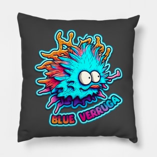 Blue Verruga Pillow