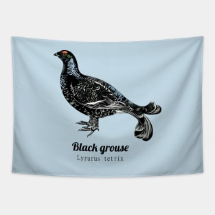 Black grouse Tapestry