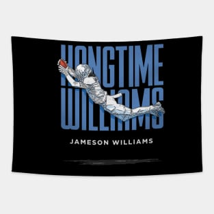 Jameson Williams Detroit Hangtime Tapestry