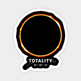 Totality, 2024 Total Solar Eclipse Viewing Shirt Magnet