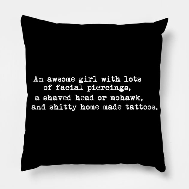 Girl Pillow by stefy