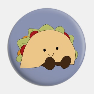 Taco teddy Pin