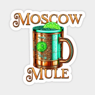 Moscow Mule Copper Mug Magnet