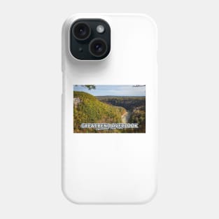 Great Bend Overlook Letchworth State Park New York Phone Case