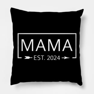 Mom Est. 2024 Expect Baby 2024, Mother 2024 New Mom 2024 Pillow