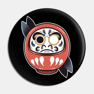 Daruma tattoo Pin