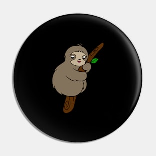 Cute Sloth I'll Do It Tomorrow Pin