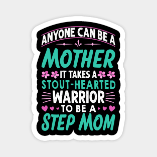 Step Mom Mother's Day Tee Magnet