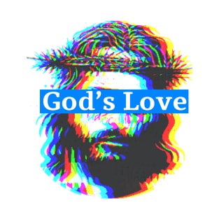 God's Love (Blue) T-Shirt