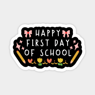 first day of school Magnet