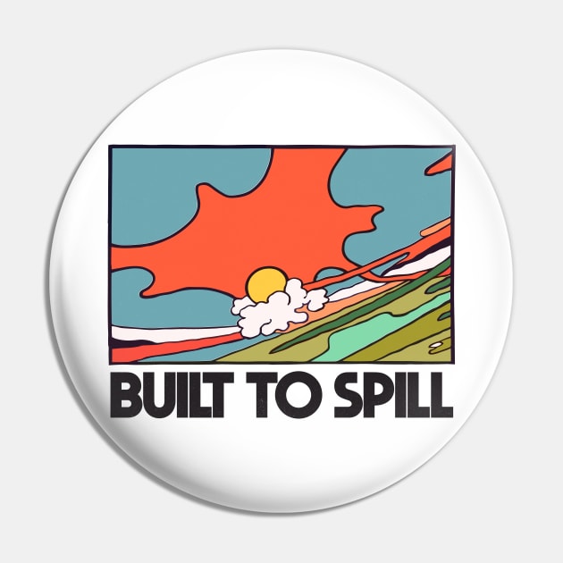 Built To Spill -- Original Fan Artwork Pin by unknown_pleasures