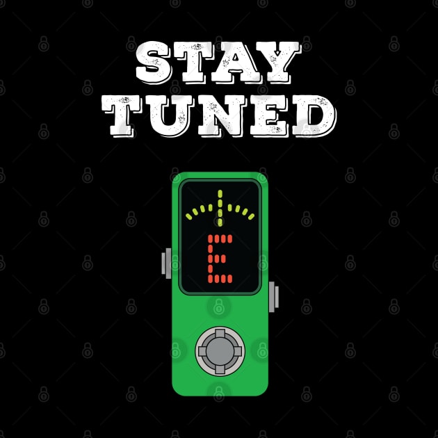 Stay Tuned Green Pedal Tuner by nightsworthy