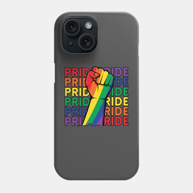 Pride Fist Phone Case by capesandrollerskates 