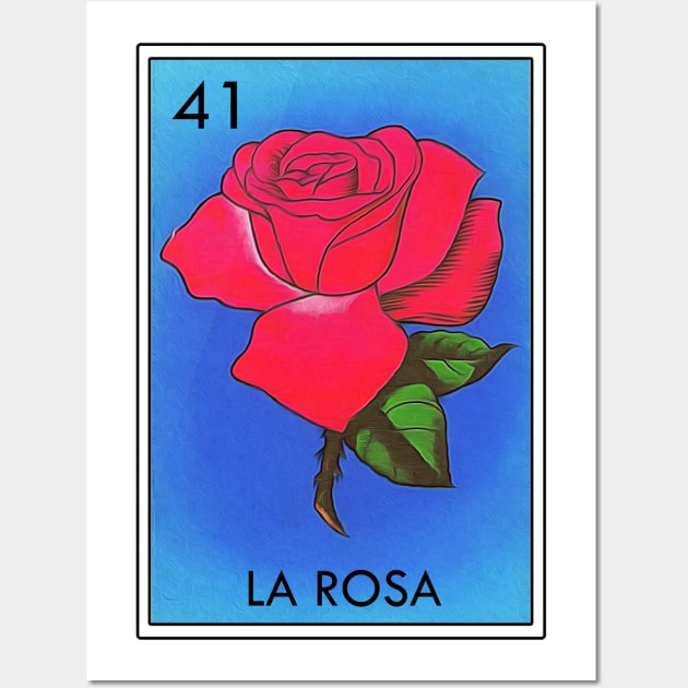 La Rosa Card Loteria Shirt Rose Mexican Bingo Tarot La Rosa Card Loteria Shirt Rose Mexican Bingo Tarot