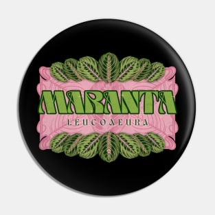 Trippy Maranta Prayer Plant Pin