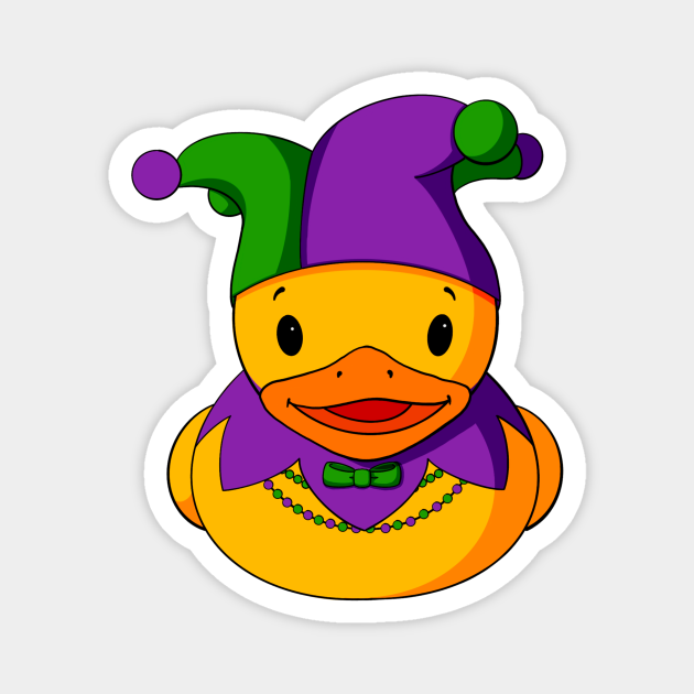 Mardi Gras Hat Rubber Duck Mardi Gras TeePublic