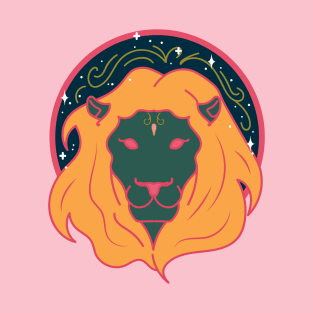 Leo Lion (Pink) T-Shirt